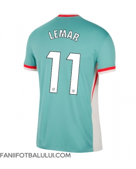 Atletico Madrid Thomas Lemar #11 Tricou Fotbal Replică 2024-25 Barbati Deplasare